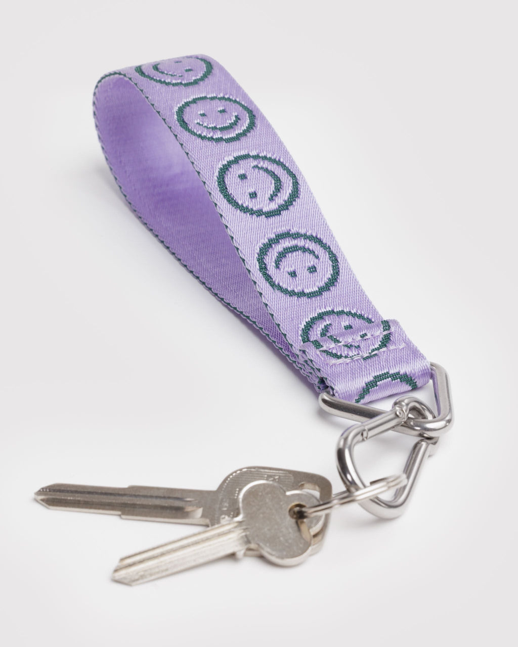 Logo Keychain - Lilac Happy
